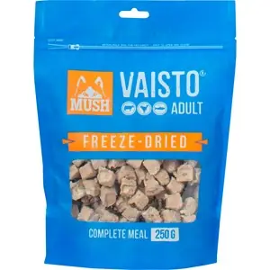 Hundfoder Mush Vaisto Blå Frystorkat, 250 g Reapris