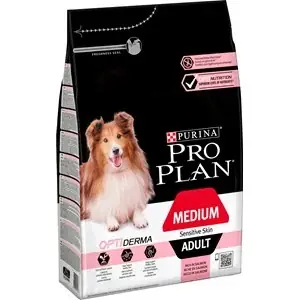 Beställ nu Hundfoder Pro Plan Medium Adult Sensitive Skin, 3 kg