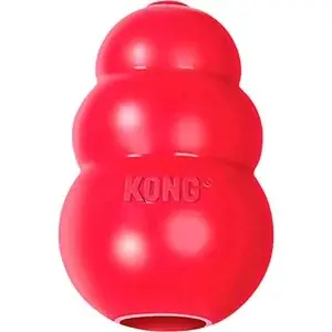 Bästa pris Hundleksak Kong Classic Medium Röd