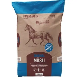 Hästfoder Granngården Original Müsli 20 kg Populär