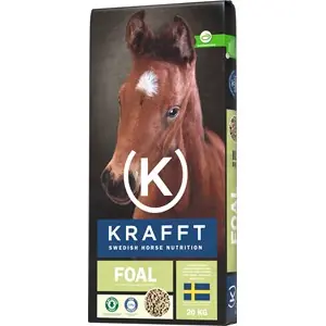 Säker betalning Hästfoder Krafft Foal, 20 kg