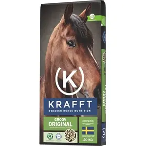 Extra rabatt Hästfoder Krafft Groov Original, 20 kg