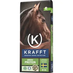 Trygg betalning Hästfoder Krafft Groov Protein, 20 kg