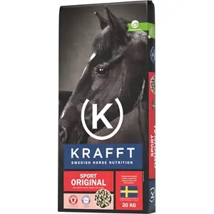 Bästa pris Hästfoder Krafft Sport Original, 20 kg