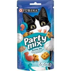 Kattgodis Purina Partymix Seaside, 60 g Erbjudandepris