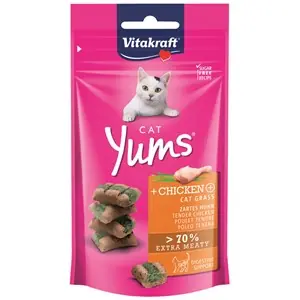 Begränsad tid Kattgodis Vitakraft Cat Yums Fågel, 40 g