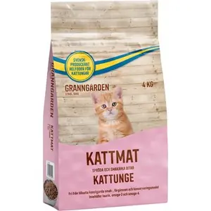 Kattmat Granngården Kattunge, 4 kg Nedsatt pris