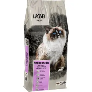 Kattmat Labb Steriliserad, 10 kg Erbjudande
