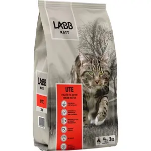 Kattmat Labb Ute, 3 kg Premium