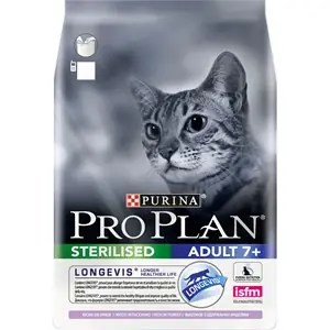 Beställ nu Kattmat Pro Plan Sterilised 7+ Kalkon, 10 kg