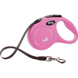 Beställ idag Koppel Flexi New Classic Band S 5 m Rosa