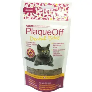 Populär Kosttillskott Katt ProDen PlaqueOff Dental Bites 60 g
