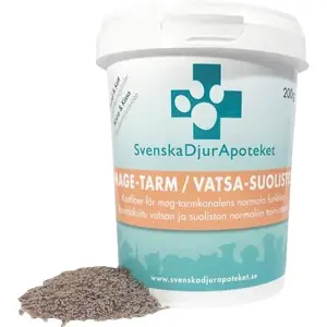 Trygg betalning Kosttillskott Svenska Djurapoteket Mag & tarm 200 g