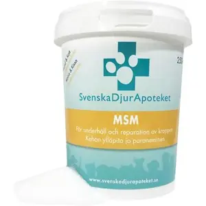 Erbjudande Kosttillskott Svenska Djurapoteket MSM, 250 g