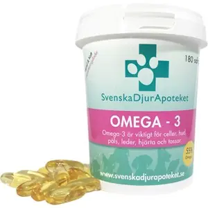 Nedsatt pris Kosttillskott Svenska Djurapoteket Omega -3 180 tabletter