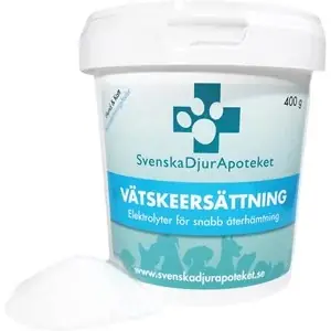 Kundfavorit Kosttillskott Svenska Djurapoteket Vätskeersättning 400 g
