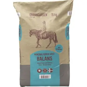 Expressleverans Mineralfoder Granngården Häst Balans 15 kg