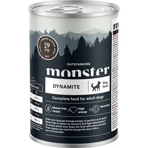Bästa pris Våtfoder Monster Dog Dynamite 400 g