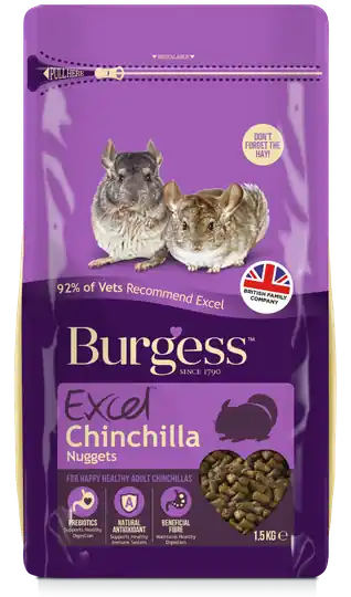 Excel Chinchillafoder - 1,5 kg Snabb frakt