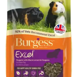Excel Oregano & Svarta Vinbär Marsvinsfoder - 1,5 kg Begränsat erbjudande