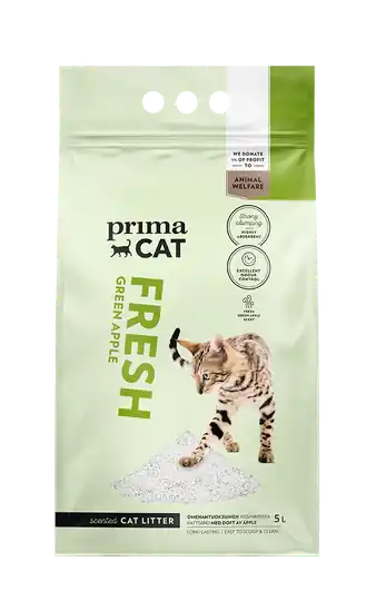 Köp nu Extra Fräsch Kattsand Äppeldoft - 5 l