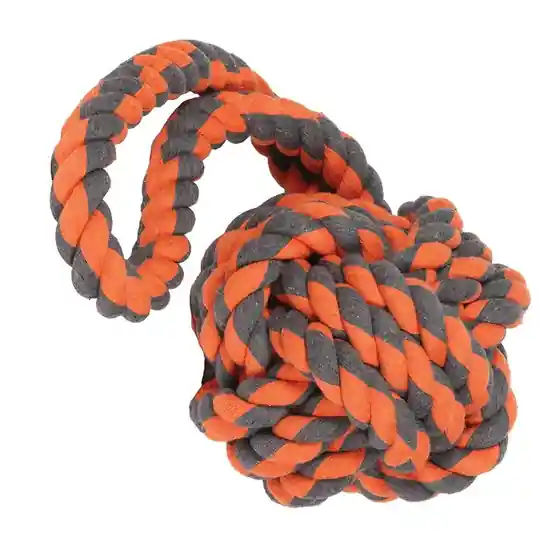 Sänkt pris Flossrep Extreme för stora hundar - Orange/svart