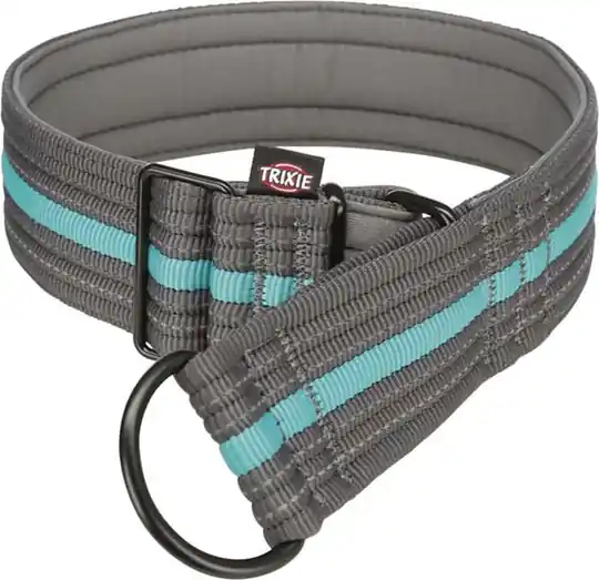 Fusion Hundhalsband Halvstryp - Ocean/Grafit / S-M Nedsatt pris