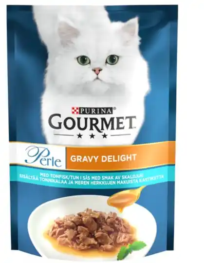 Gourmet Perle Tuna Delight Våtfoder till Katt - 26 st x 85 g Utförsäljning