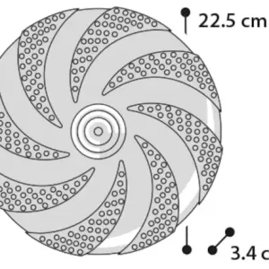 Begränsad tid Gummifrisbee - M