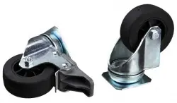 Handla nu Hjul till Skudo Transportbur - 4 pack hjul
