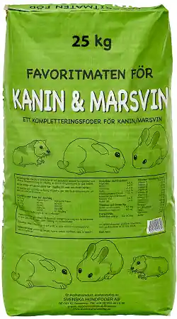 Sista chansen Kanin & Marsvinsfoder - 25 kg