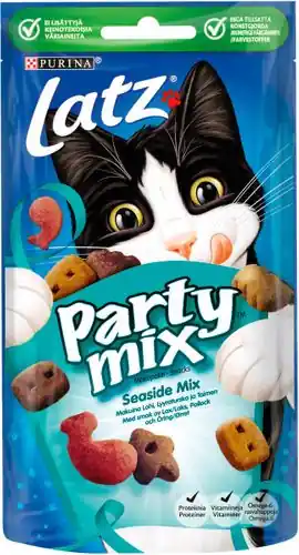 Kattgodis Party Mix Seaside - 200 g Billigare