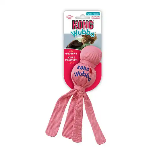 KONG Wubba Puppy Apport och Belöningsleksak - Wubba Puppy Rea