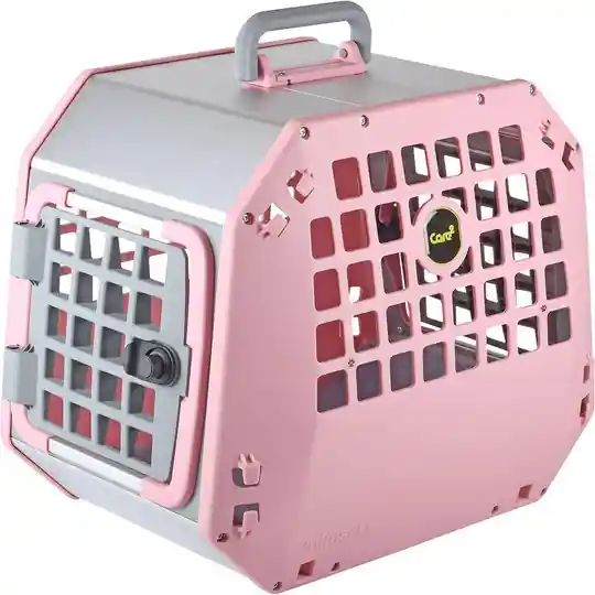 Krocktestad Transportbur Care2 - Medium / Rosa Premium