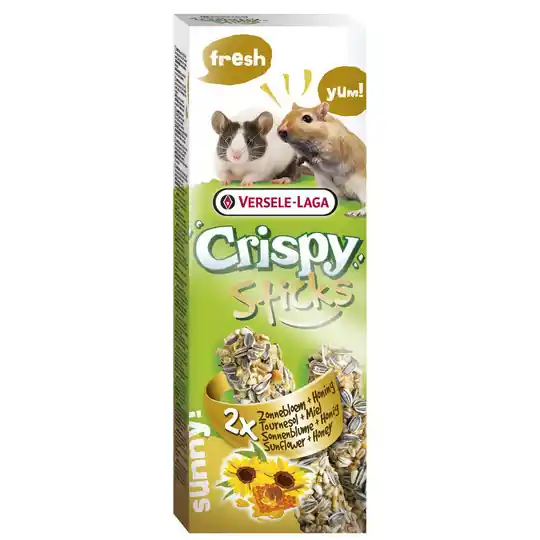 prisnedsättning Kräcker Gerbil/Mus med Solros & Honung - 2 sticks