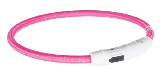 Utförsäljning Lysande halsband - Large-Xlarge / Rosa