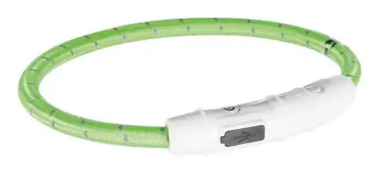 Outlet Lysande halsband - XS-Small / Grön