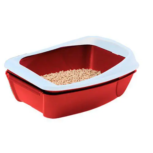 PeeWee Ecobasic Kattlåda - Red I lager