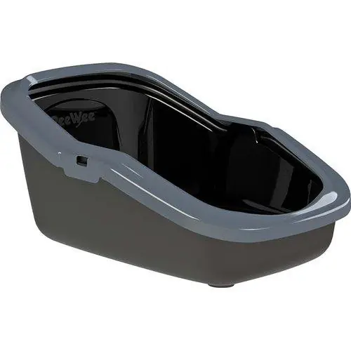 PeeWee Ecominor Kattlåda - Svart/Antracitgrå Premium