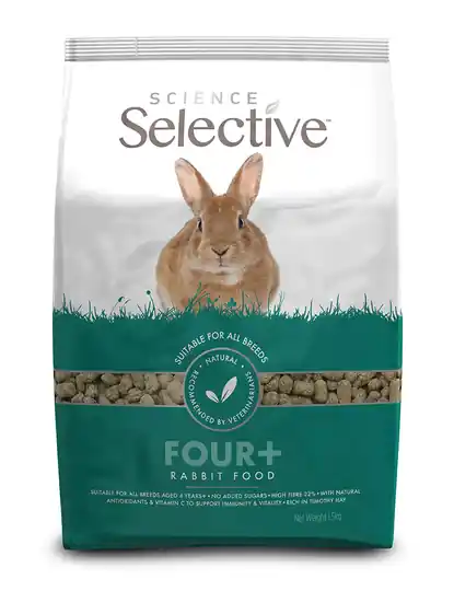 Rabbit Four+ Foder - 1,5 kg Kampanj