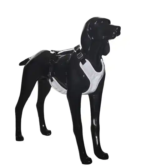 Reflekterande Hundsele - Mörkgrå XS Rabatter