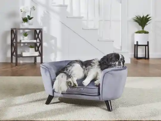 Romy Sofa - Romy Sofa Pewter, svarta Ben Populärt val