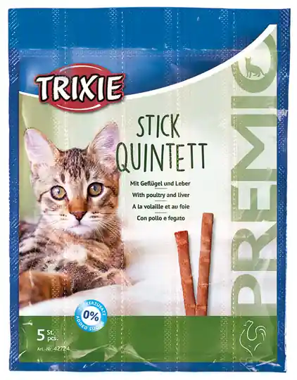Premium Sticks Quintett Fågel & Lever - 5 x 5g