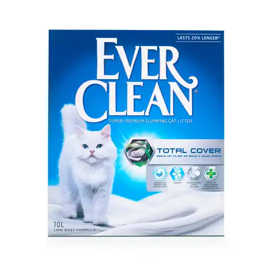 Begränsad tid Total Cover kattsand - 10 L