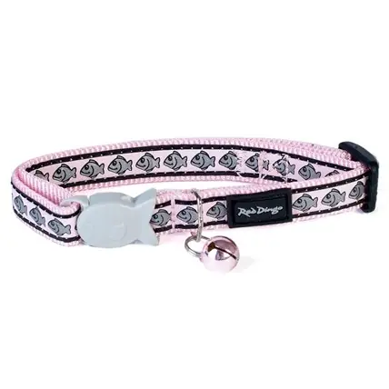 Halsband fashion fisk reflex ljusrosa Lågt pris