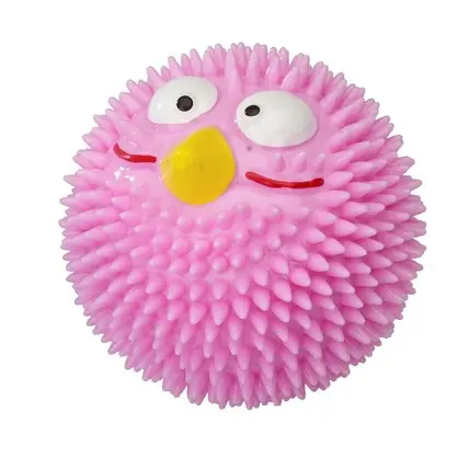 Köp nu Hundleksak Taggig Boll Jordgubbs S 6cm Rosa Tyst
