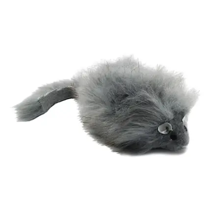 Kampanj Kattleksak långhårig mus med kattmynta XL