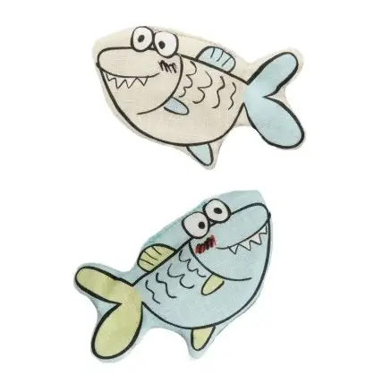 I lager Kattleksaker Cobia Fishes Catoon