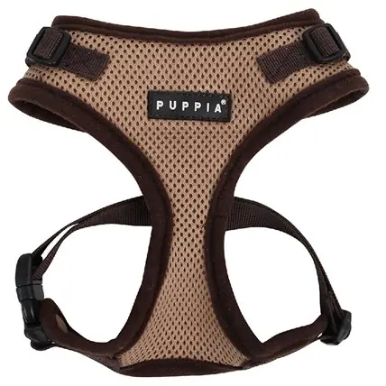 KATTSELE PUPPIA RITEFIT HARNESS BEIGE, S Trygg betalning