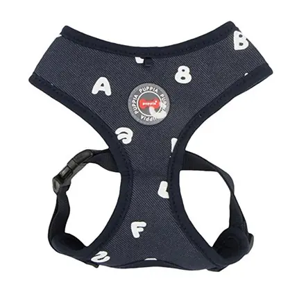 KATTSELE PUPPIA SOFT HARNESS ALGO BLÅ S Reapris